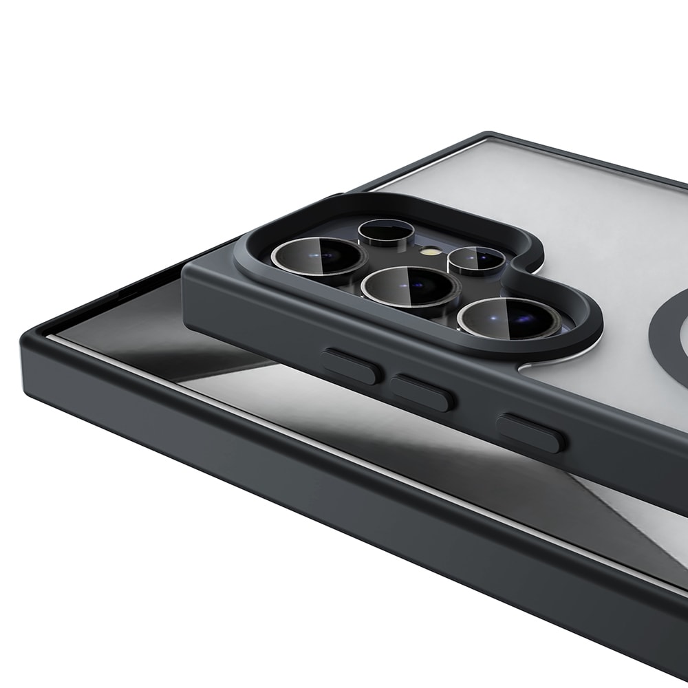 Galaxy S25 Ultra Kılıf M-safe Şarj Özellikli Mat Arka Yüzey Zore Sio Kapak