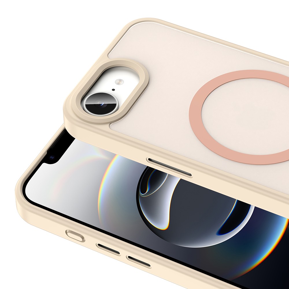 Apple iPhone 16E Kılıf M-safe Şarj Özellikli Mat Arka Yüzey Zore Sio Kapak