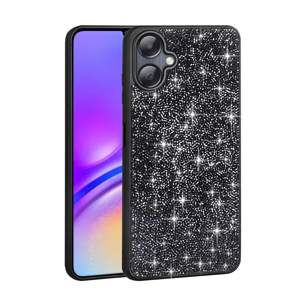 Galaxy A06 Kılıf Parlak Taşlı Tasarım Zore Pırlanta Kapak