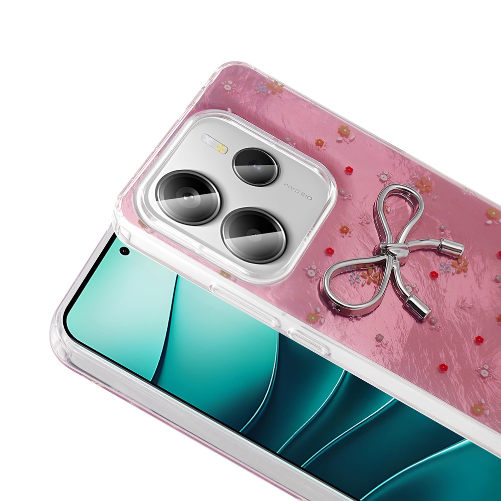 Xiaomi Redmi Note 14 5G Kılıf Kamera Korumalı Figürlü Zore Ponti Silikon Kapak