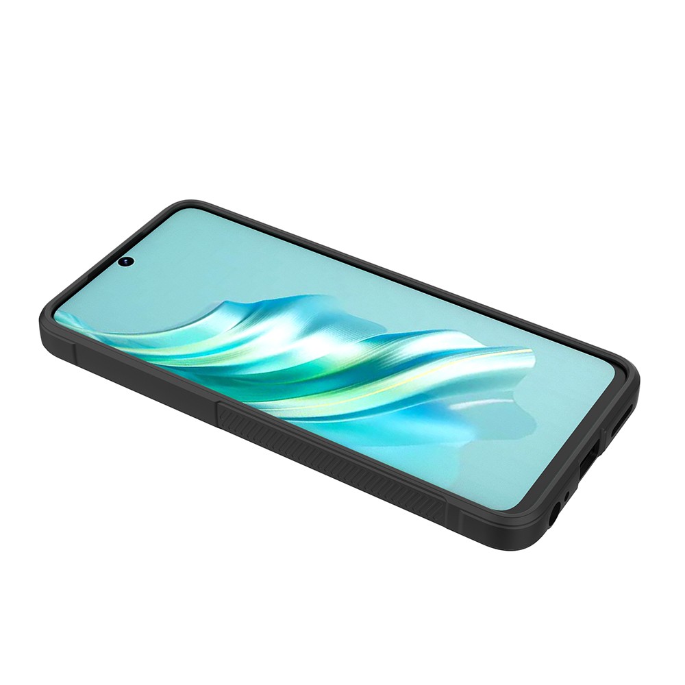 İnfinix Hot 40i Kılıf Esnek TPU Oyuklu Arka Yüzey Tasarımlı Zore Etnik Silikon Kapak