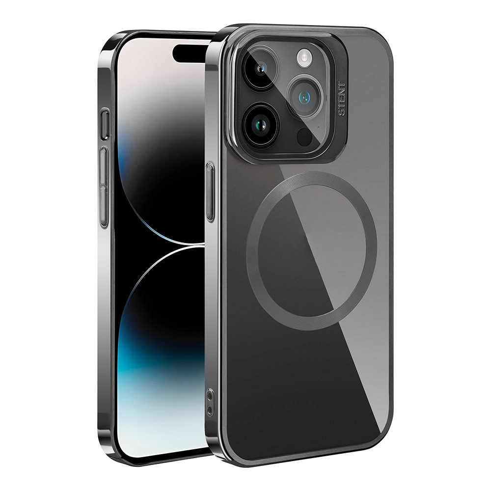 Apple iPhone 15 Pro Kılıf M-safe Şarj Özellikli Standlı Zore Klon Kapak