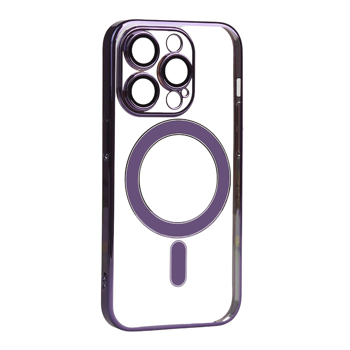 Apple iPhone 14 Pro Max Kılıf Kamera Korumalı M-safe Sert PC Zore Porto Kapak