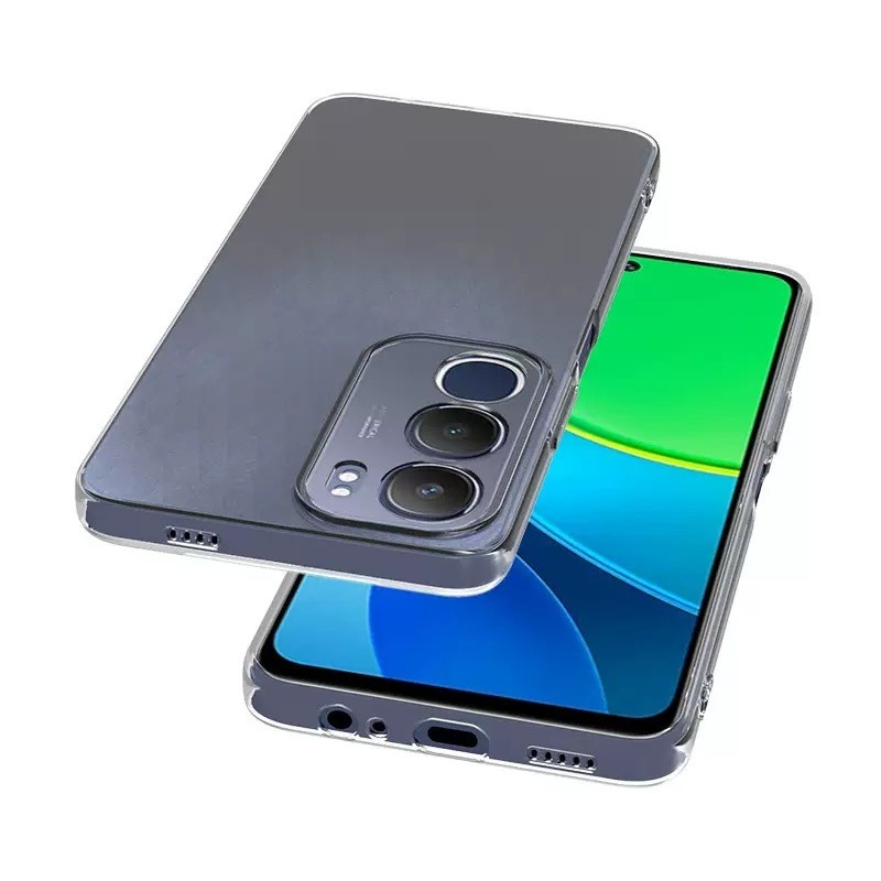 Vivo Y19S Kılıf Zore Süper Silikon Kapak