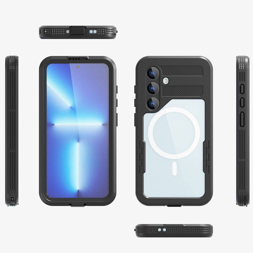 Galaxy S24 Plus M-safe Şarj Özellikli 1-1 Su Geçirmez Kılıf