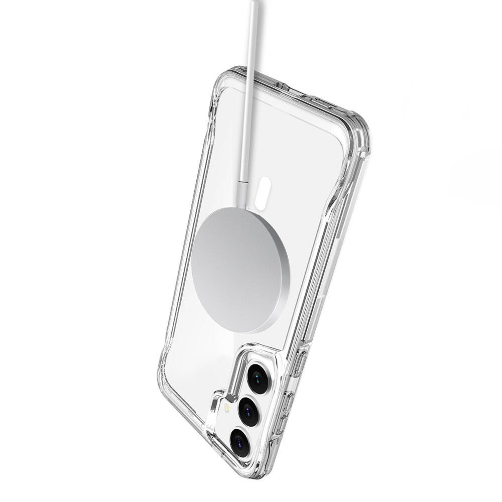 Galaxy S24 Plus Kılıf Zore M-safe Şarj Özellikli T-Max M-safe Kapak
