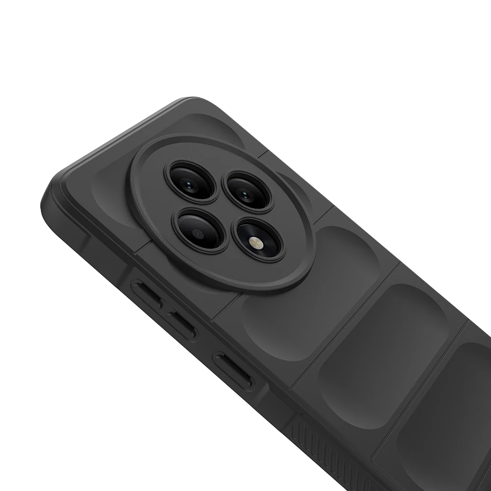 Oppo Reno 11FS Kılıf Esnek TPU Oyuklu Arka Yüzey Tasarımlı Zore Etnik Silikon Kapak