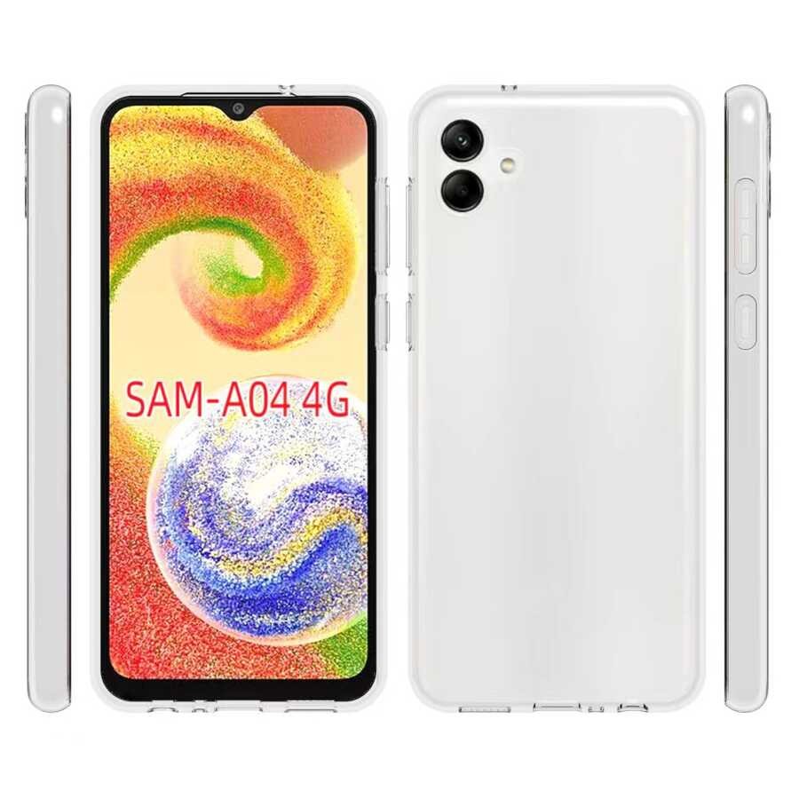 Galaxy A04 Kılıf Zore Süper Silikon Kapak