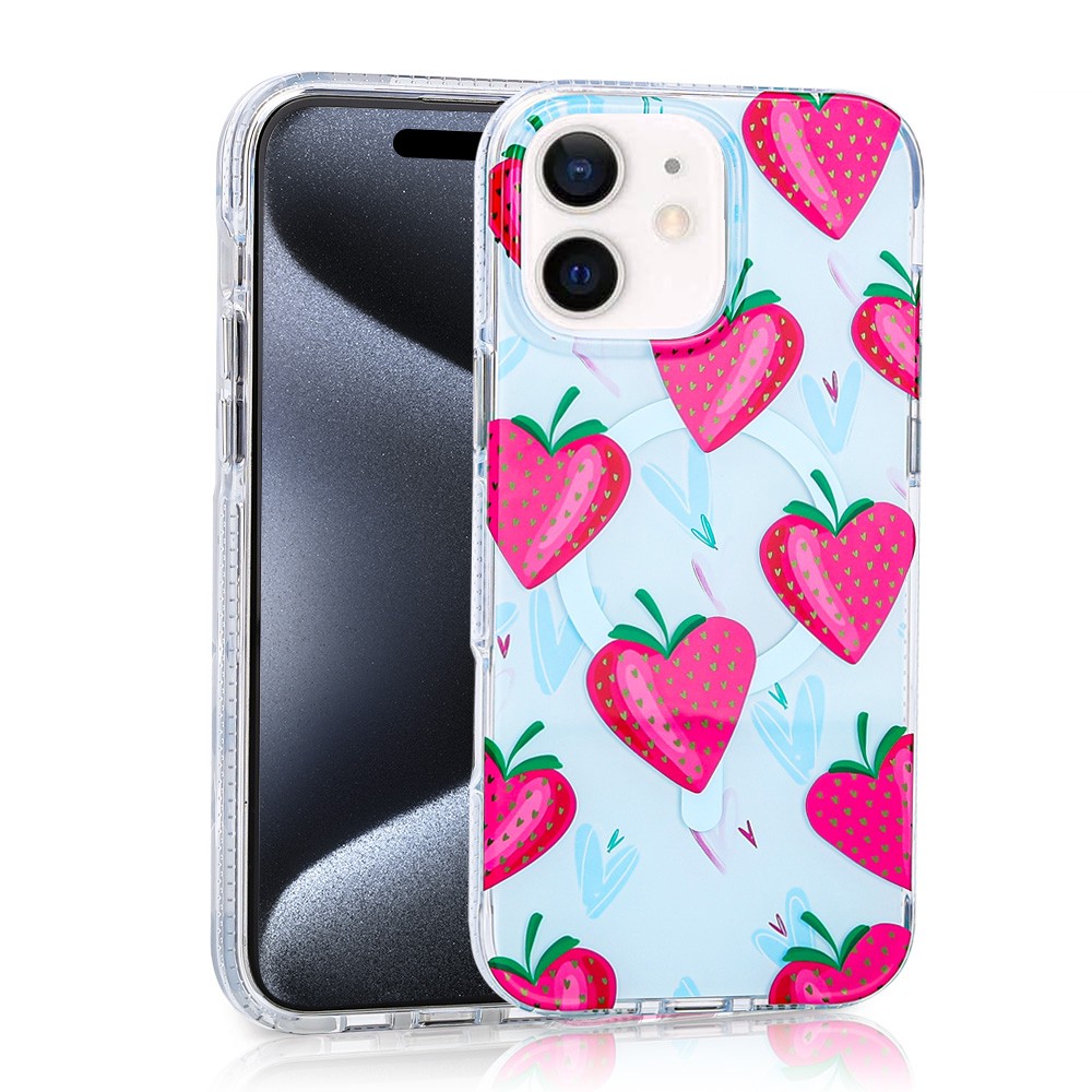 Apple iPhone 12 Kılıf M-safe Şarj Özellikli Zore Stilo Kapak