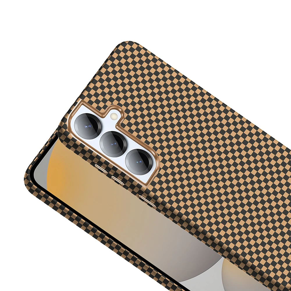 Galaxy S25 Plus Kılıf M-safe Şarj Özellikli Karbon Fiber Görünümlü Zore Gros Kapak