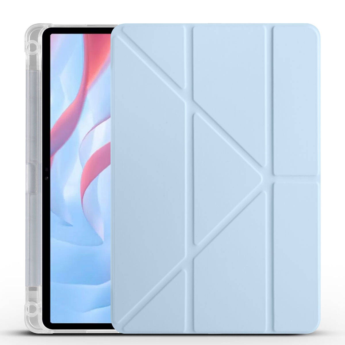 Huawei Honor Pad X8 Pro 11.5' Kılıf Zore Tri Folding Kalem Bölmeli Standlı Kılıf