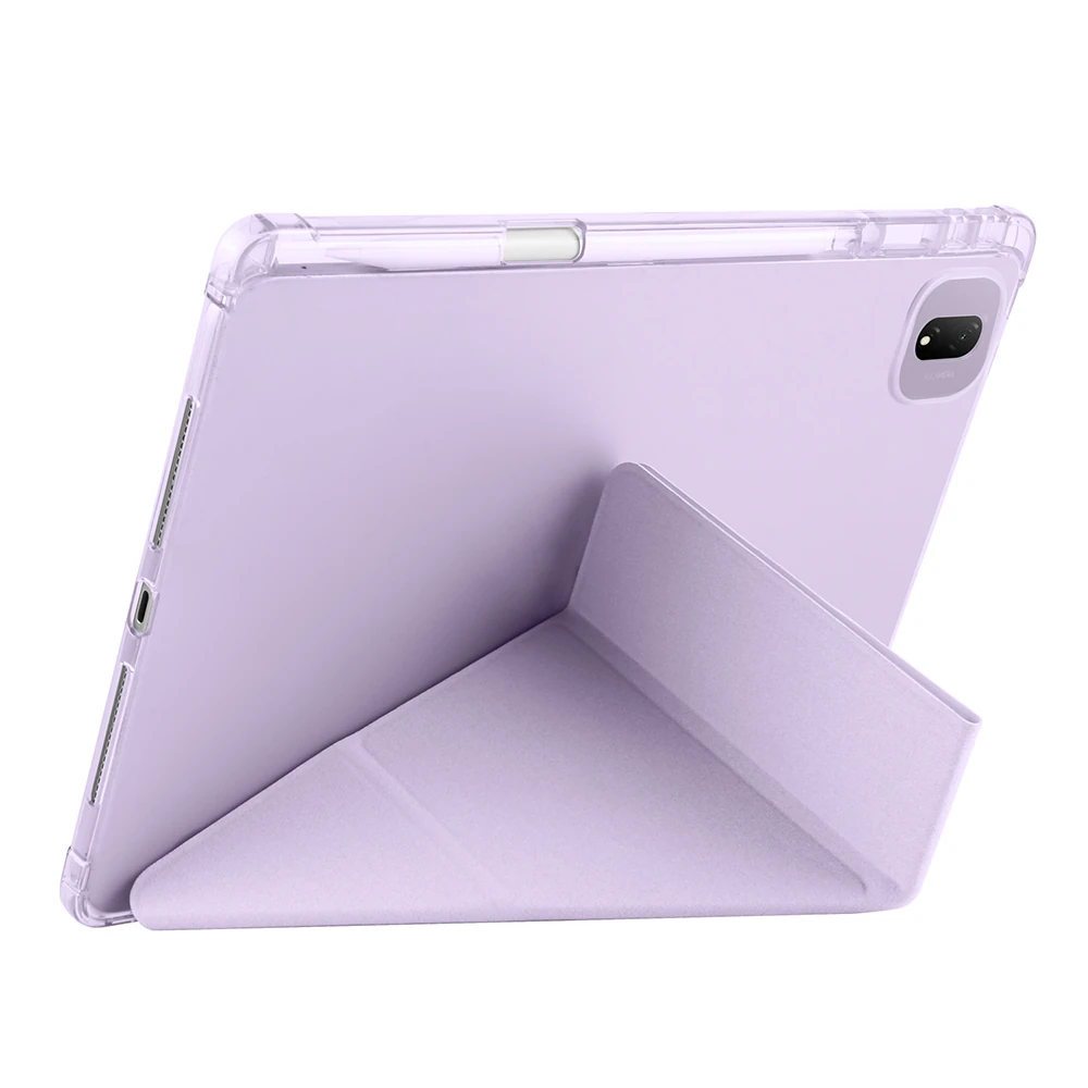 Honor MagicPad 2 Kılıf Zore Tri Folding Kalem Bölmeli Standlı Kılıf