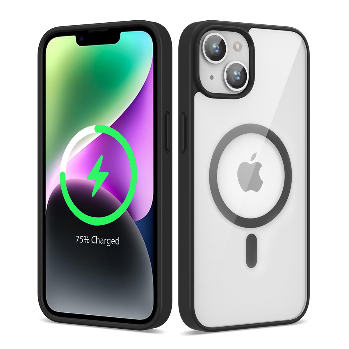 Apple iPhone 14 Kılıf M-safe Wireless Şarj Özellikli Silikon Zore Ege Kapak