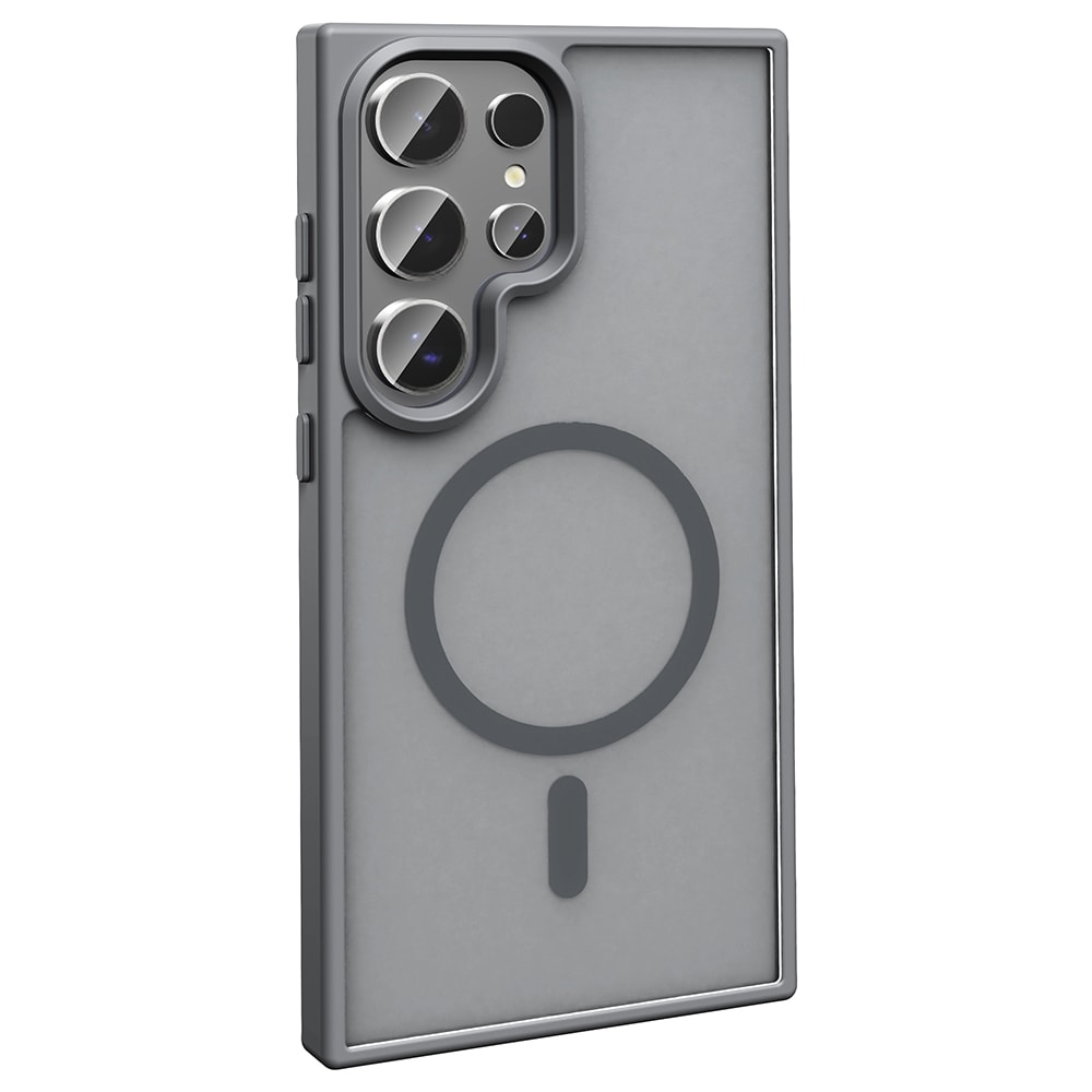 Galaxy S25 Ultra Kılıf M-safe Şarj Özellikli Mat Arka Yüzey Zore Sio Kapak