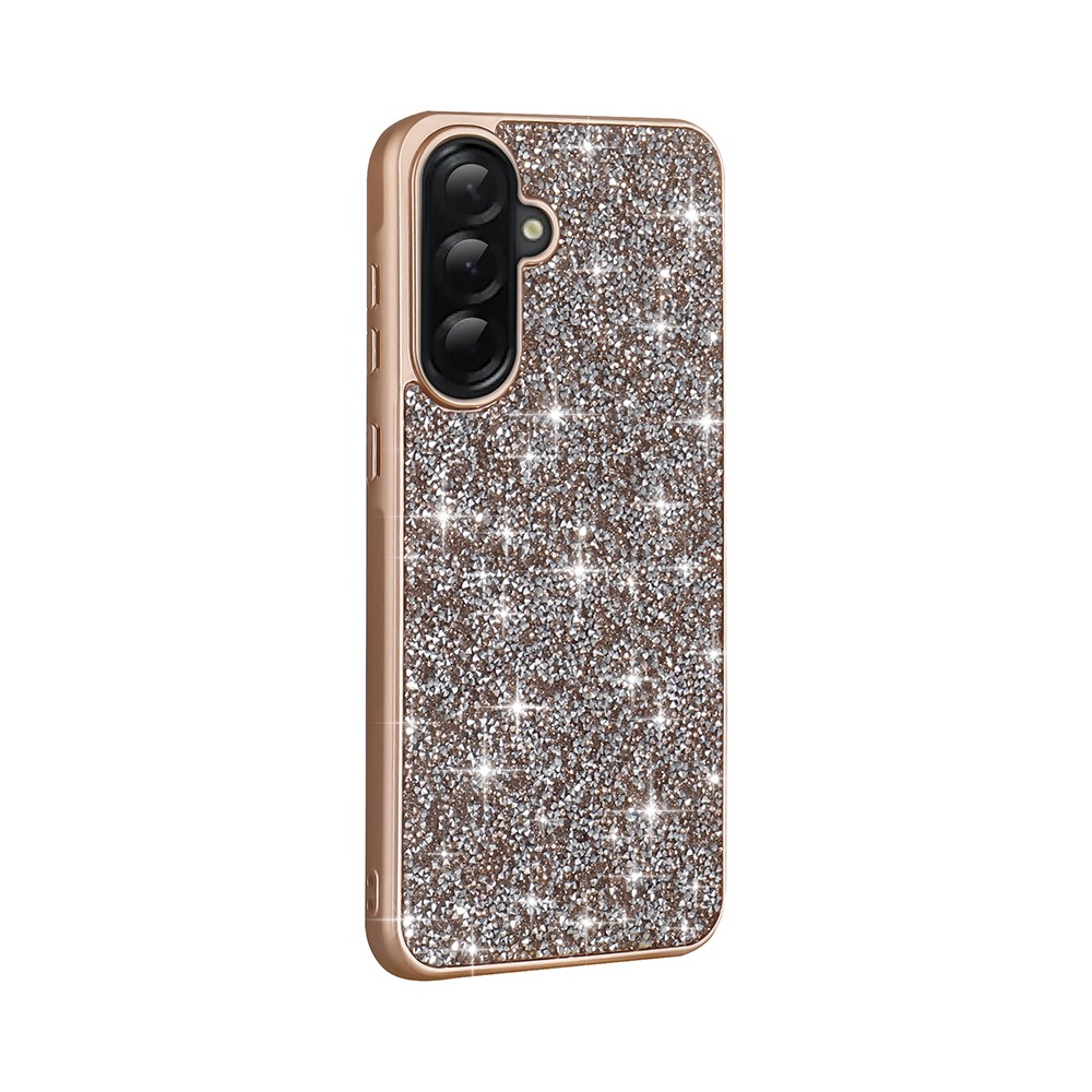Galaxy A56 Kılıf Parlak Taşlı Tasarım Zore Pırlanta Kapak