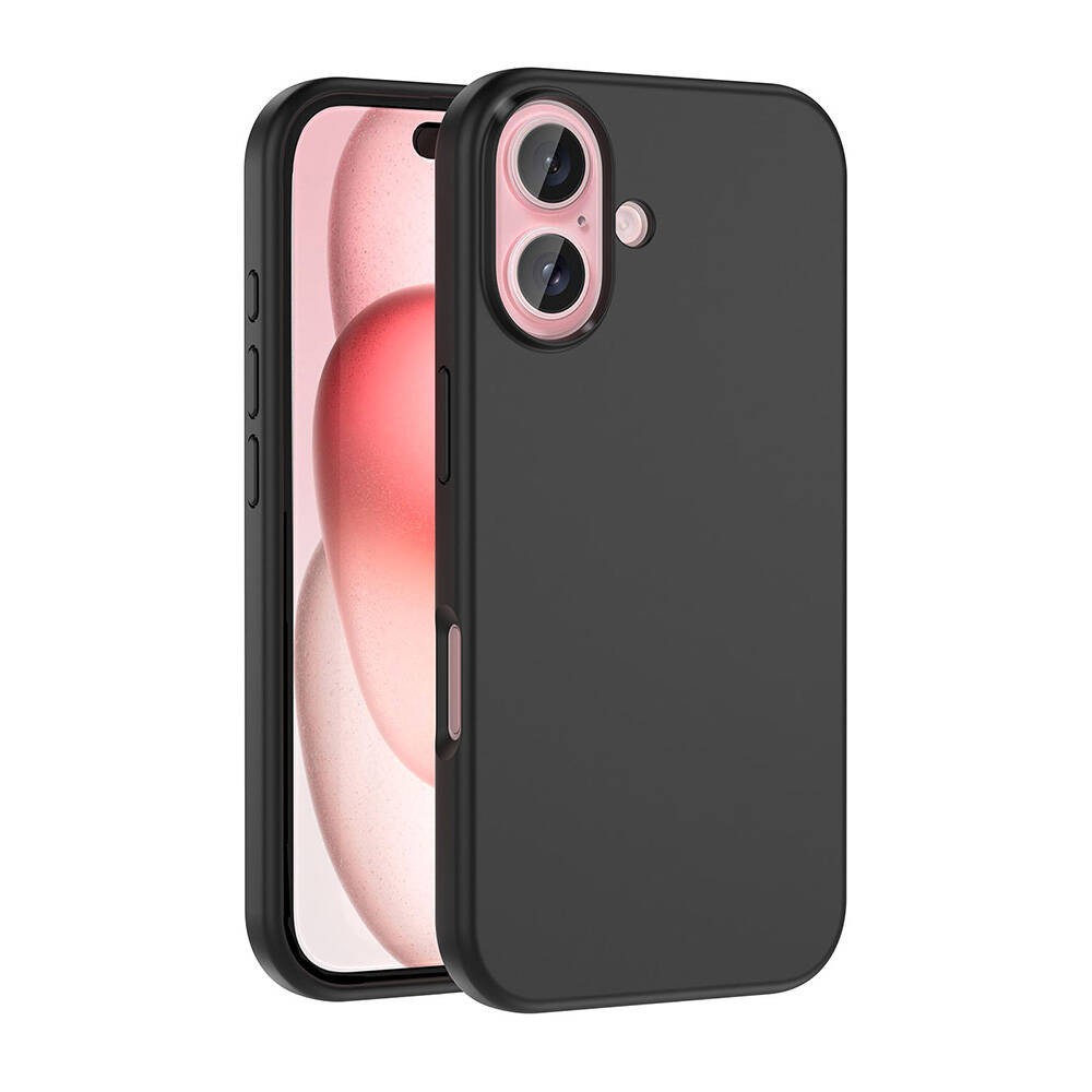 Apple iPhone 16 Plus Kılıf M-safe Şarj Özellikli Sıvı Teknolojili Silinebilir Sert Zore Kivi Kapak