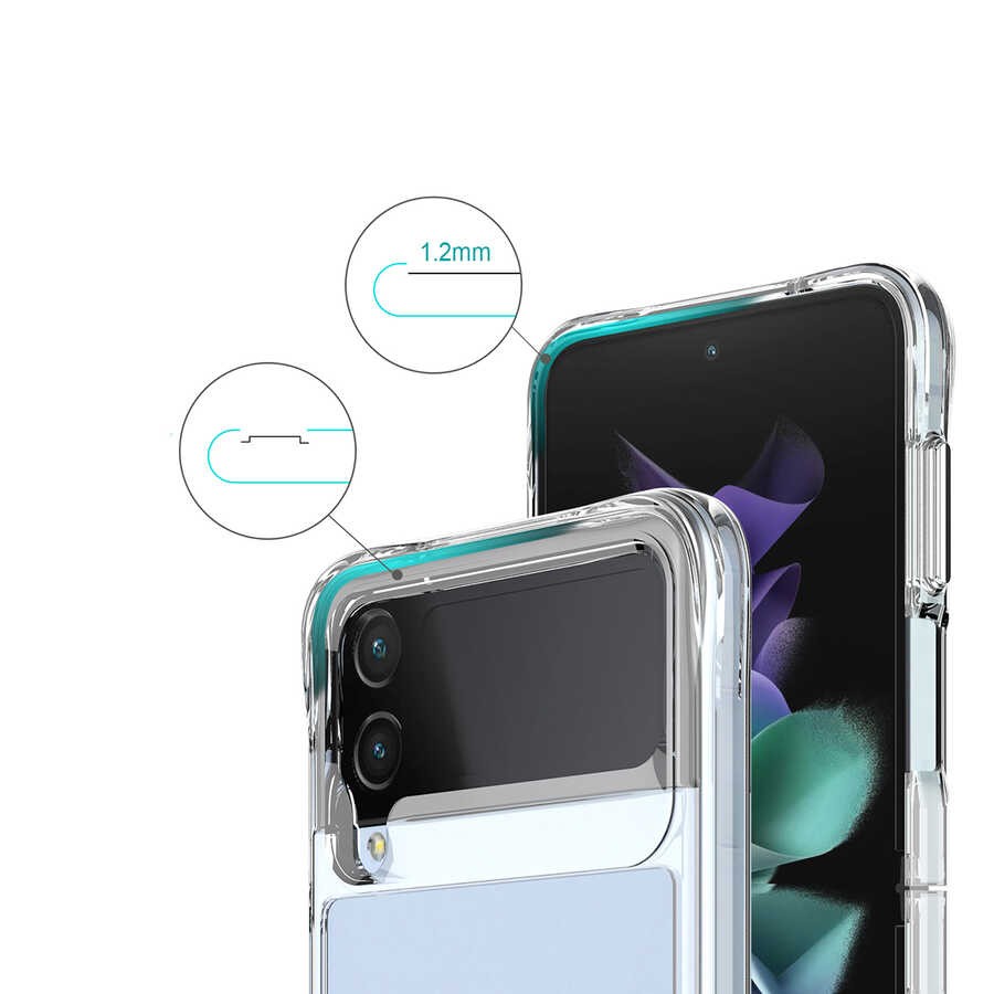 Galaxy Z Flip 4 Kılıf Zore Vonn Kapak