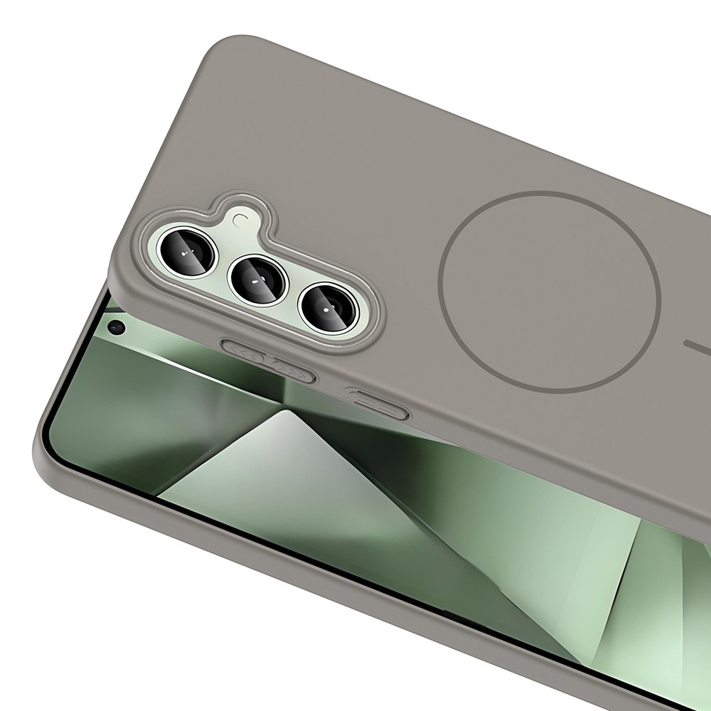 Galaxy S24 Plus Kılıf M-safe Şarj Özellikli Zore Ruby Sert Kapak