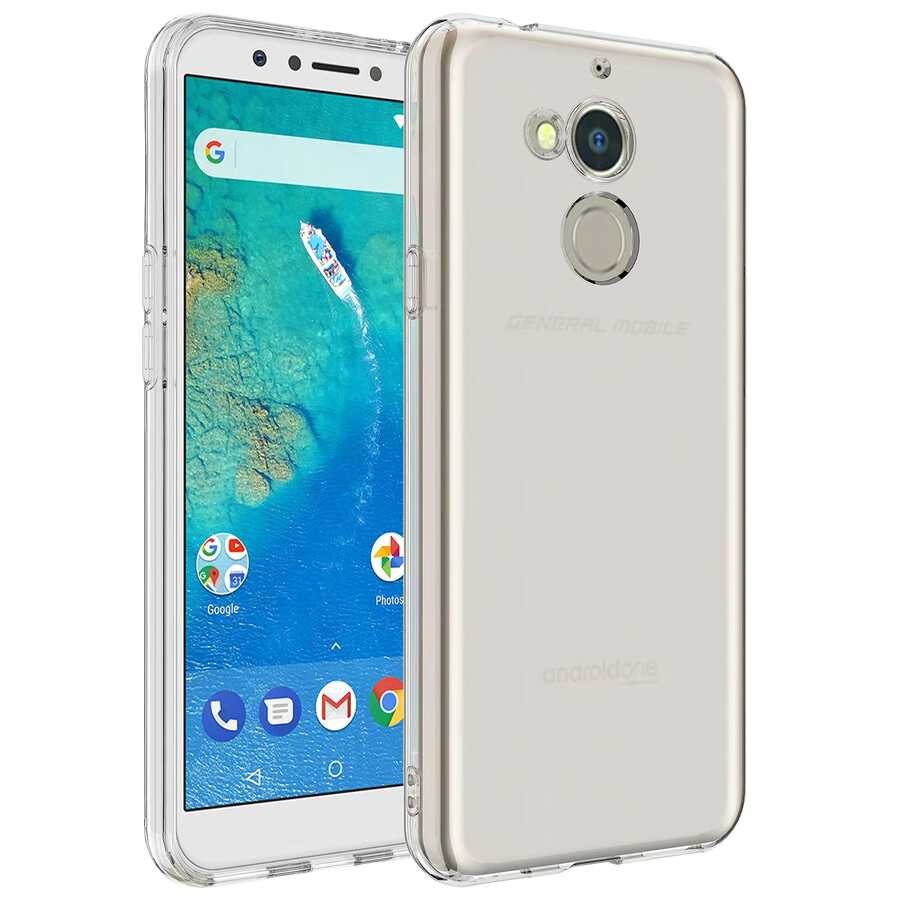 General Mobile 8 Kılıf Zore Kamera Korumalı Süper Silikon Kapak