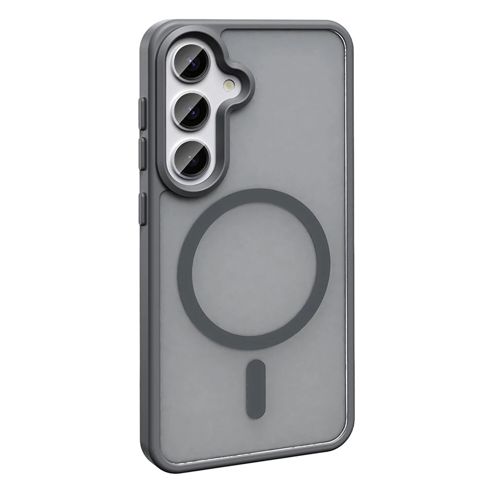 Galaxy S25 Plus Kılıf M-safe Şarj Özellikli Mat Arka Yüzey Zore Sio Kapak