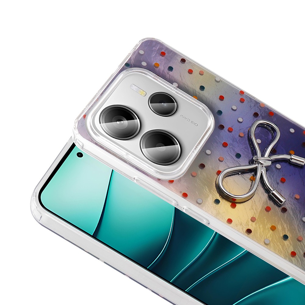 Xiaomi Redmi Note 14 5G Kılıf Kamera Korumalı Figürlü Zore Ponti Silikon Kapak