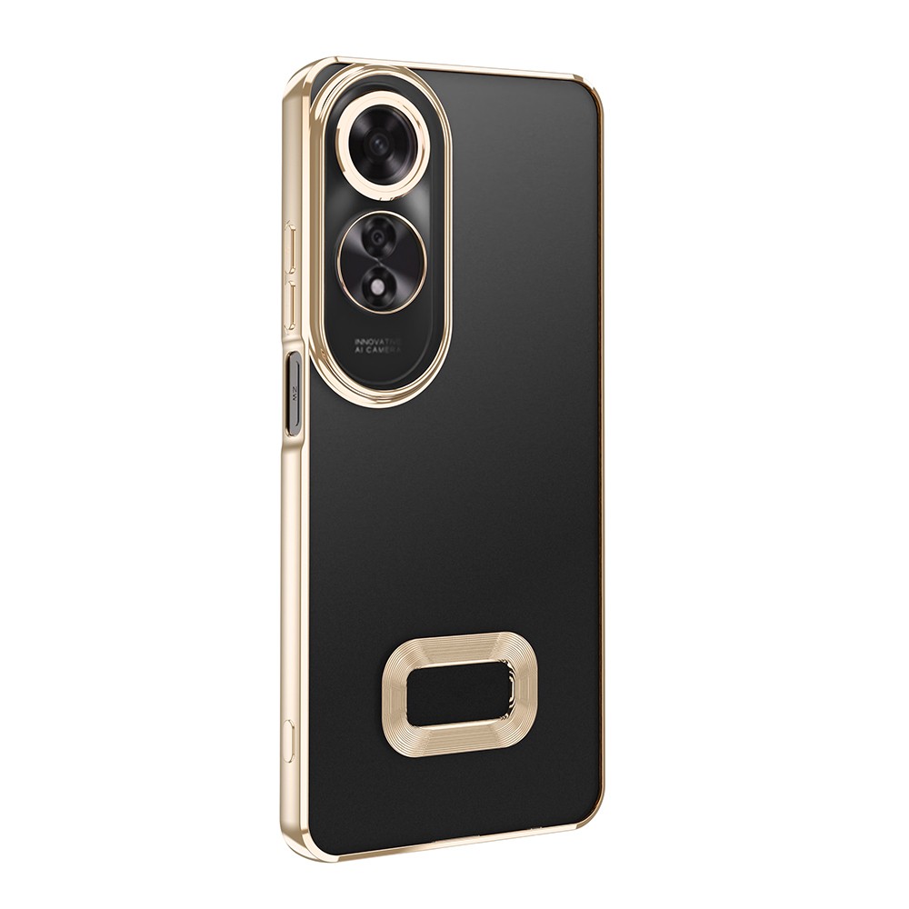 Oppo A60 Kılıf Kamera Korumalı Logo Gösteren Zore Omega Kapak