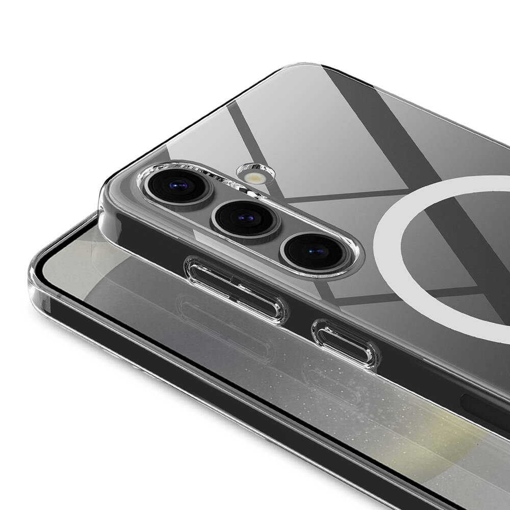 Galaxy S24 Kılıf Kamera Korumalı M-safe Sert PC Zore Porto Kapak