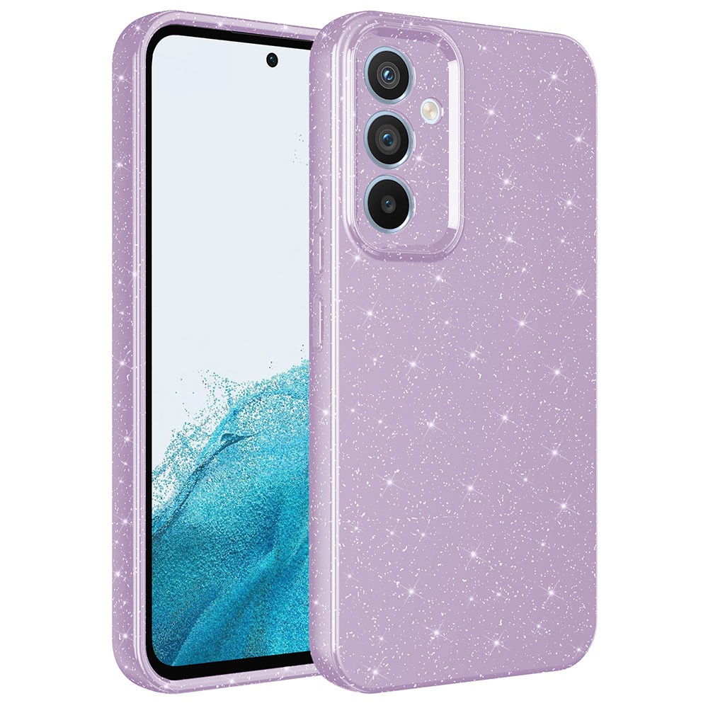Galaxy A54 Kılıf Kamera Korumalı Simli Lüks Zore Koton Kapak