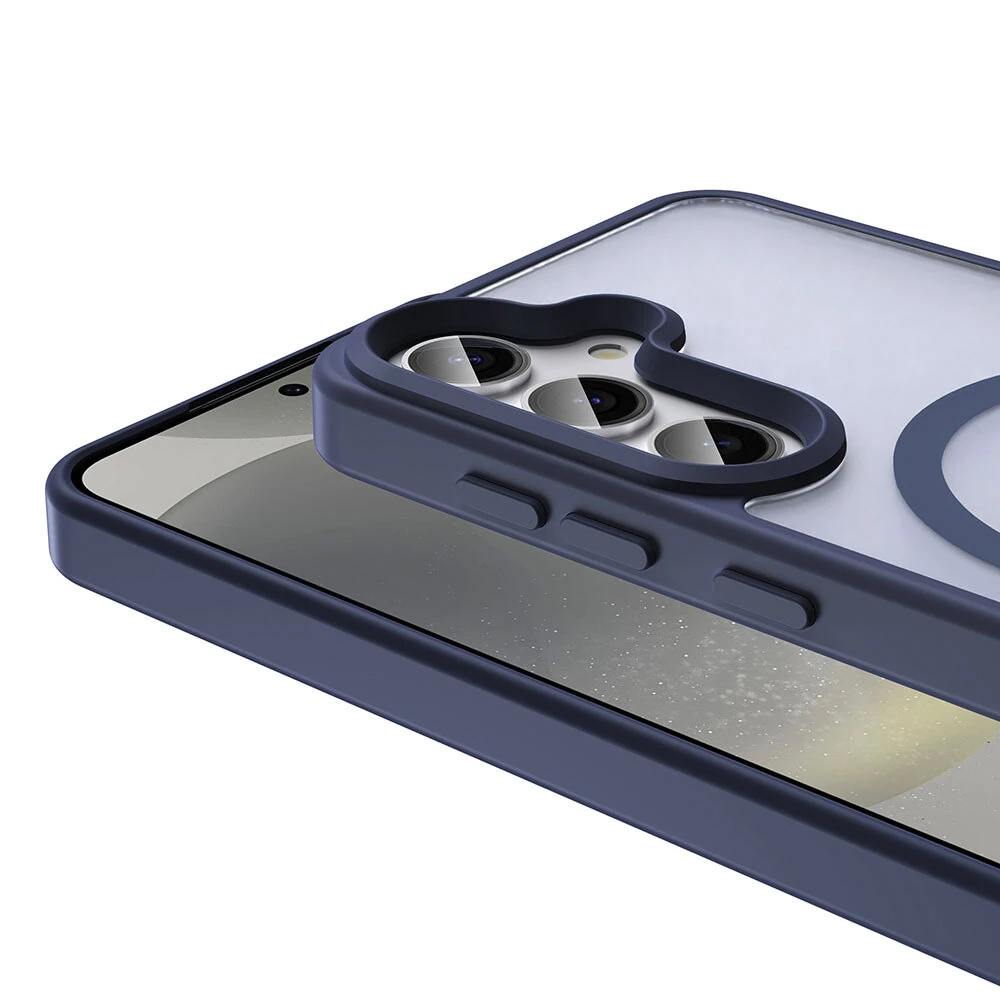 Galaxy S25 Kılıf M-safe Şarj Özellikli Mat Arka Yüzey Zore Sio Kapak