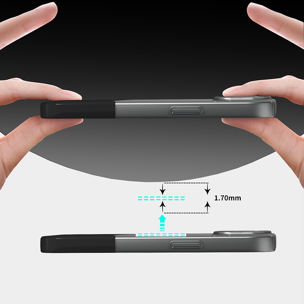 Apple iPhone 15 Kılıf M-Safe Şarj Özellikli Mıknatıslı Zore Duble Kapak