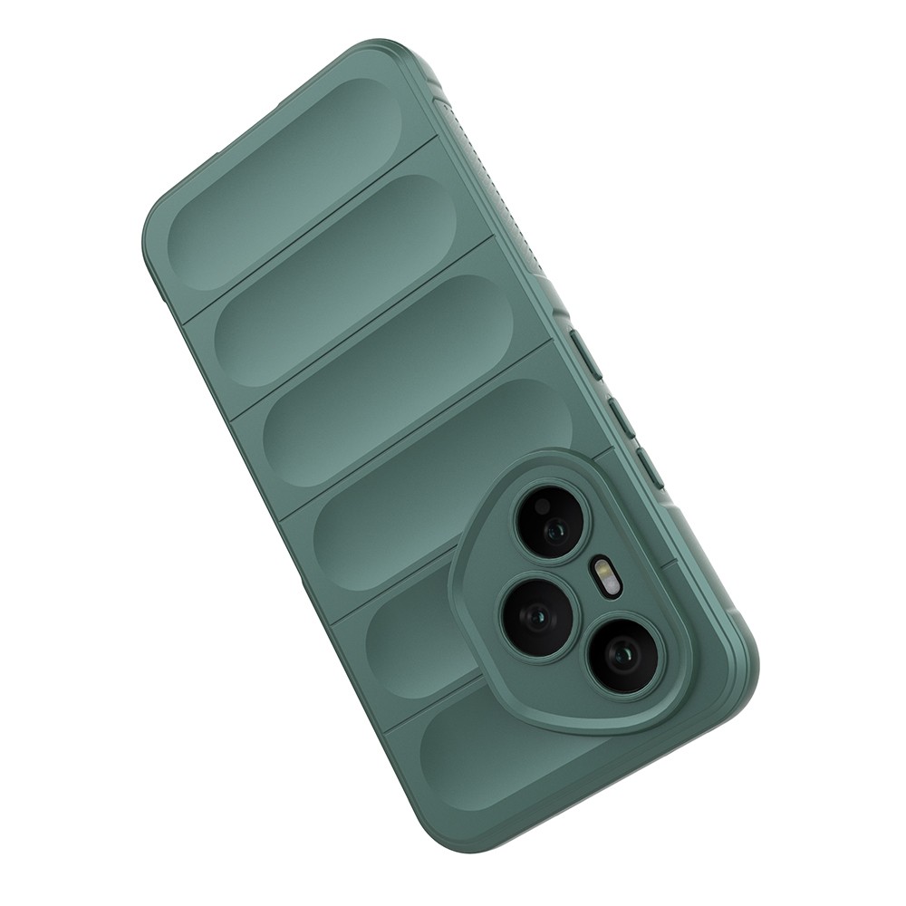Honor 400 Pro Kılıf Esnek TPU Oyuklu Arka Yüzey Tasarımlı Zore Etnik Silikon Kapak