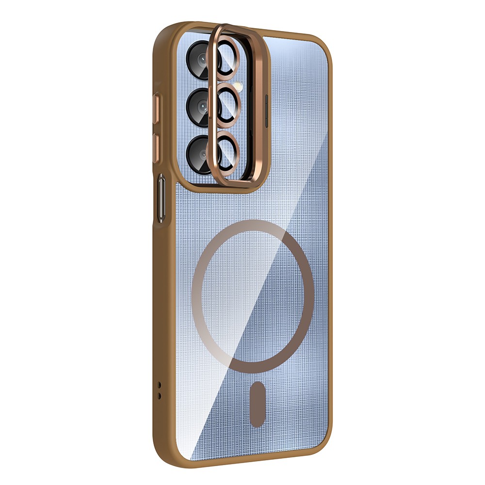 Galaxy A36 Kılıf Standlı ve Kamera Lens Hediyeli Zore Etro Kapak