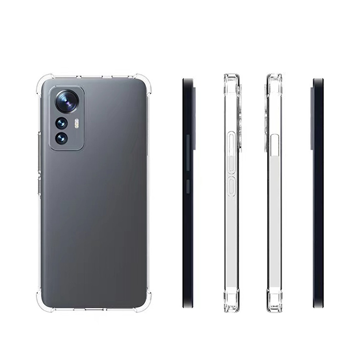 Xiaomi Mi 12 Lite Kılıf Zore Nitro Anti Shock Silikon