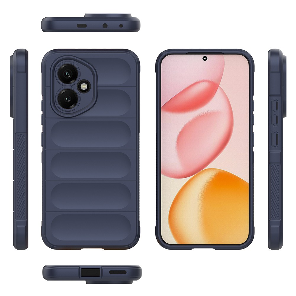 Honor 400 Kılıf Esnek TPU Oyuklu Arka Yüzey Tasarımlı Zore Etnik Silikon Kapak