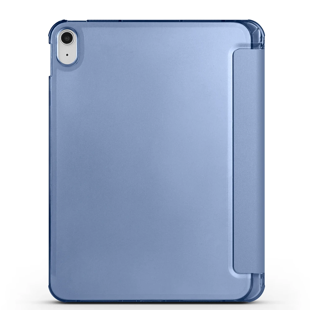Apple iPad Air 10.9 2022 (10.Nesil) Zore Smart Cover Kalem Bölmeli Standlı 1-1 Kılıf