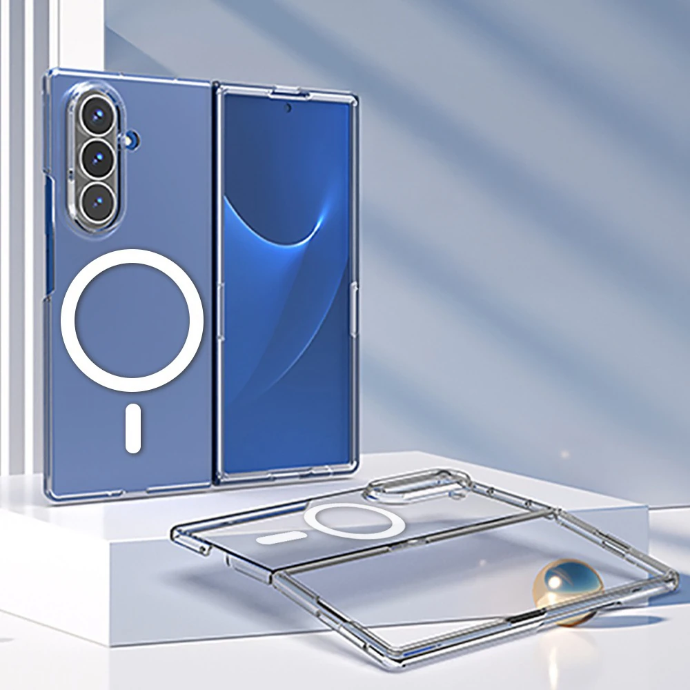 Galaxy Z Fold 7 Kılıf Kamera Korumalı M-safe Sert PC Zore Porto Kapak