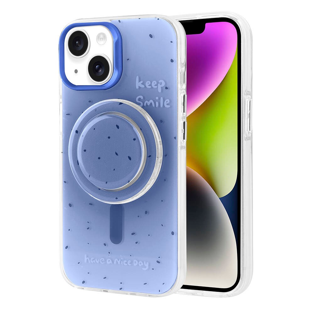 Apple iPhone 14 Kılıf M-safe Şarj Özellikli Tak-Çıkar Pop Soketli Zore Tiktok Kapak