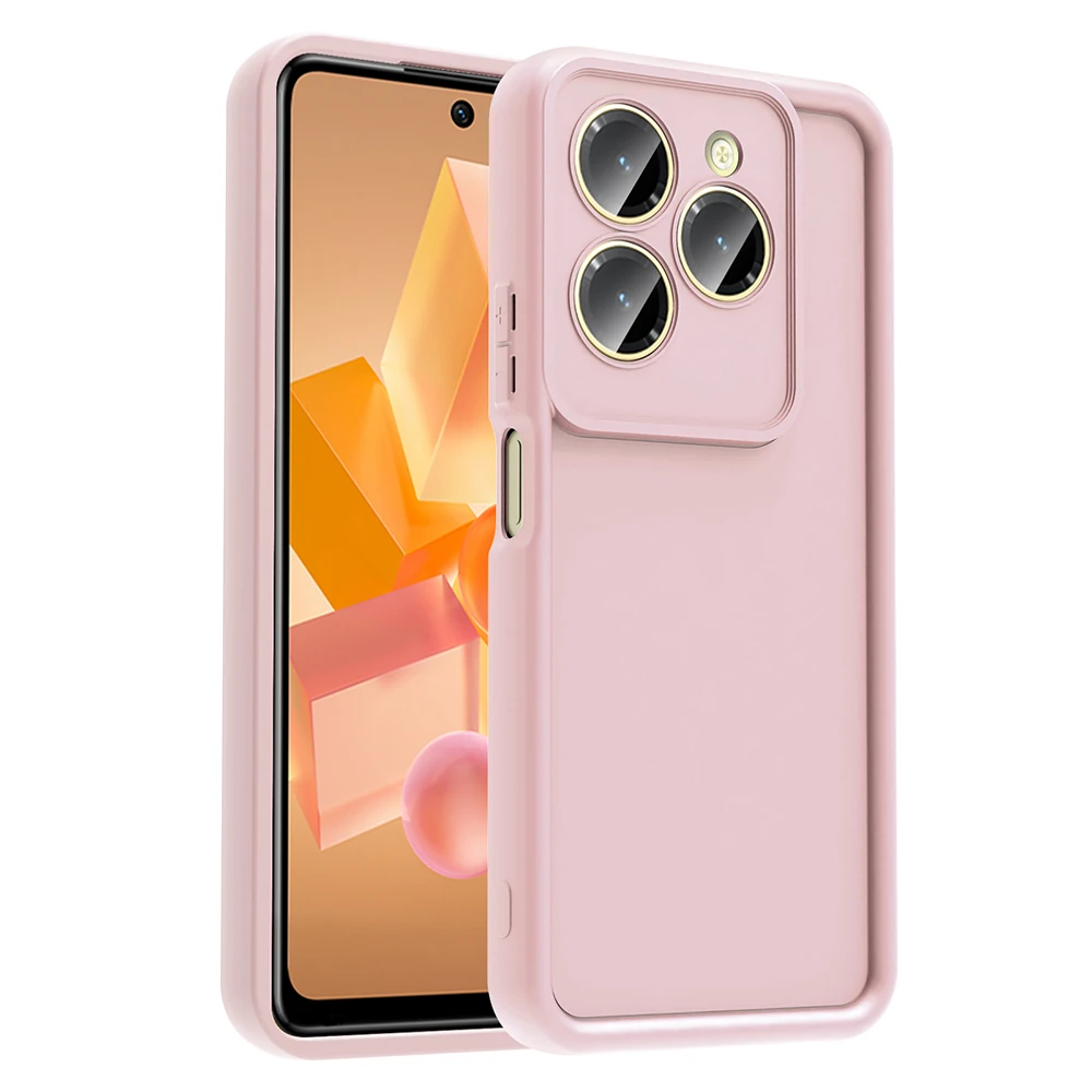 İnfinix Hot 40 Kılıf Kamera Korumalı Zore Ananas Kapak