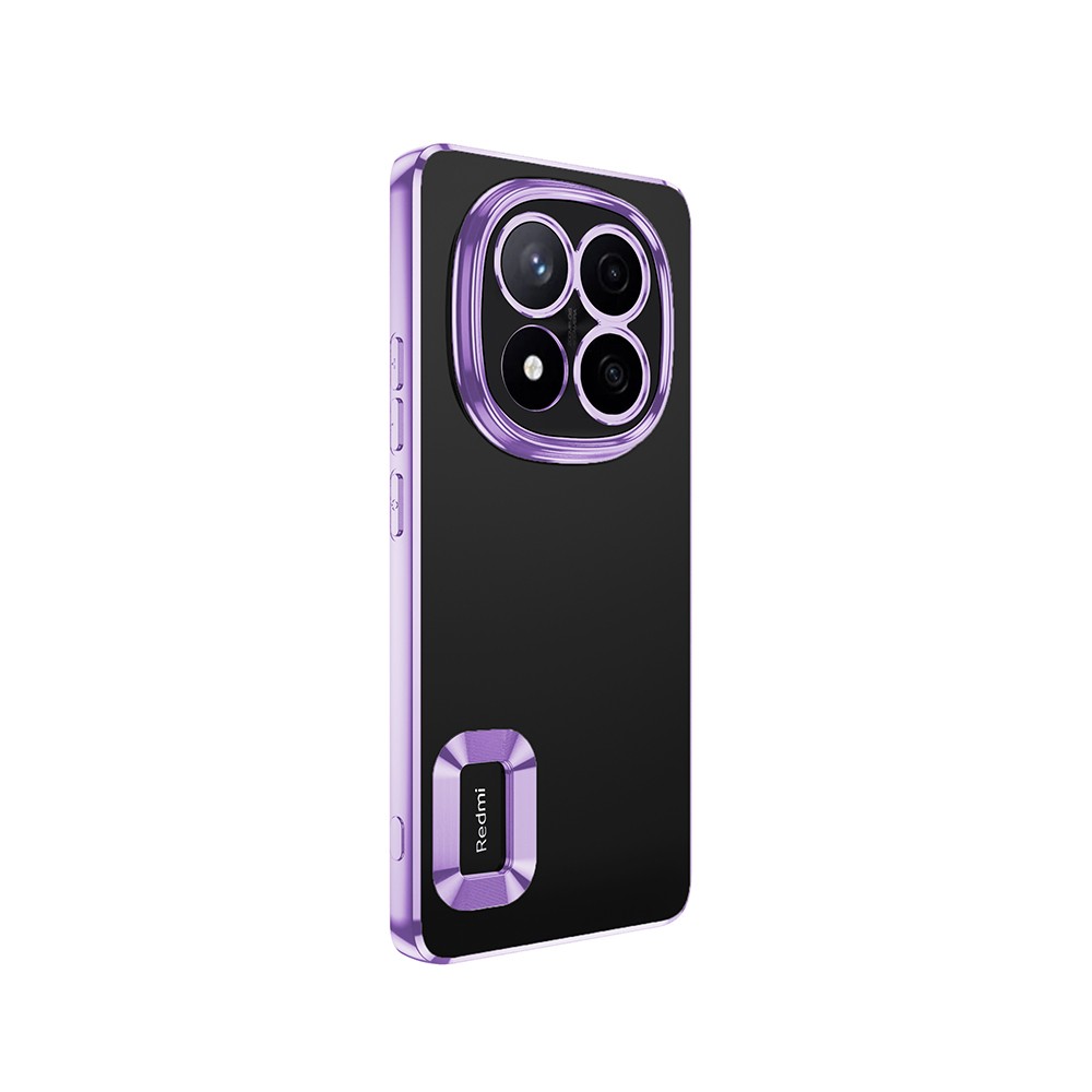 Xiaomi Redmi Note 14 Pro 4G Kılıf Kamera Korumalı Logo Gösteren Zore Omega Kapak
