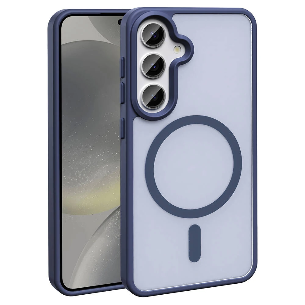 Galaxy S23 FE Kılıf M-safe Şarj Özellikli Mat Arka Yüzey Zore Sio Kapak