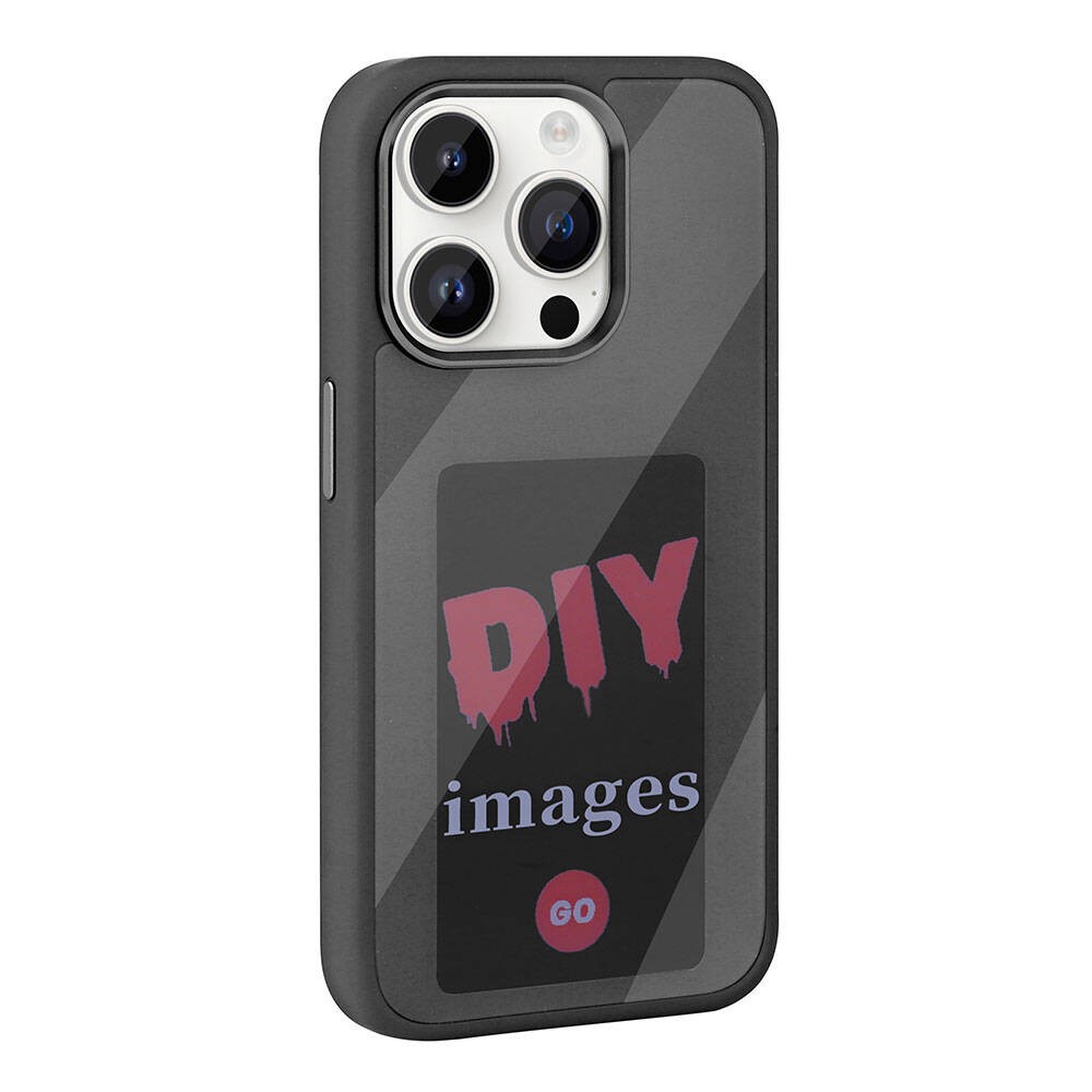 Apple iPhone 14 Pro Max Kılıf Ekranı Yansıtan Zore Akıllı NFC Kapak