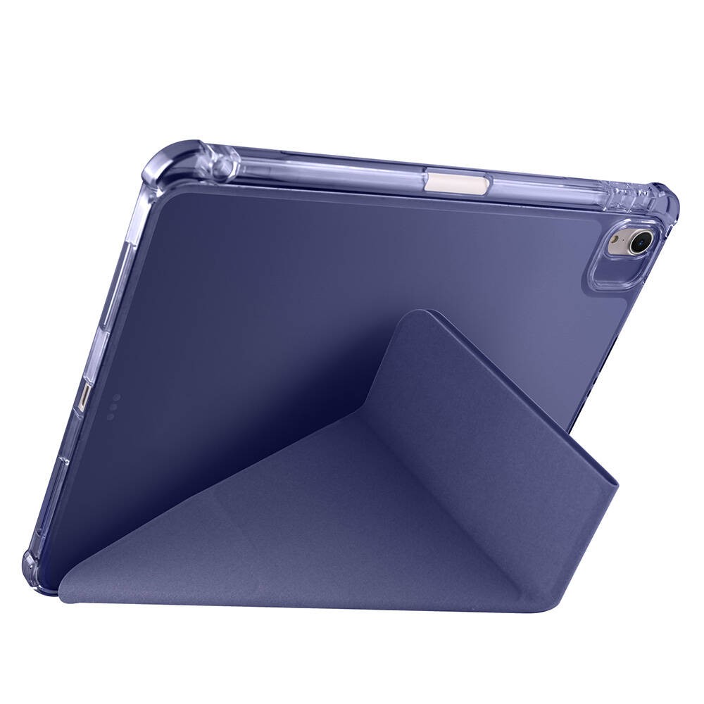 Apple iPad Air 11 2025 M3 Kılıf Zore Tri Folding Kalem Bölmeli Standlı Kılıf