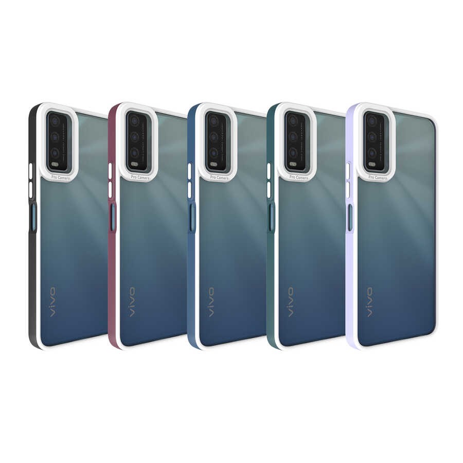 Vivo Y20 Kılıf Zore Mima Kapak