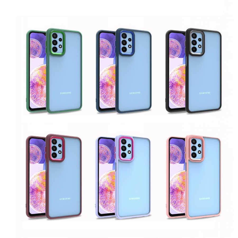 Galaxy A23 Kılıf Zore Flora Kapak