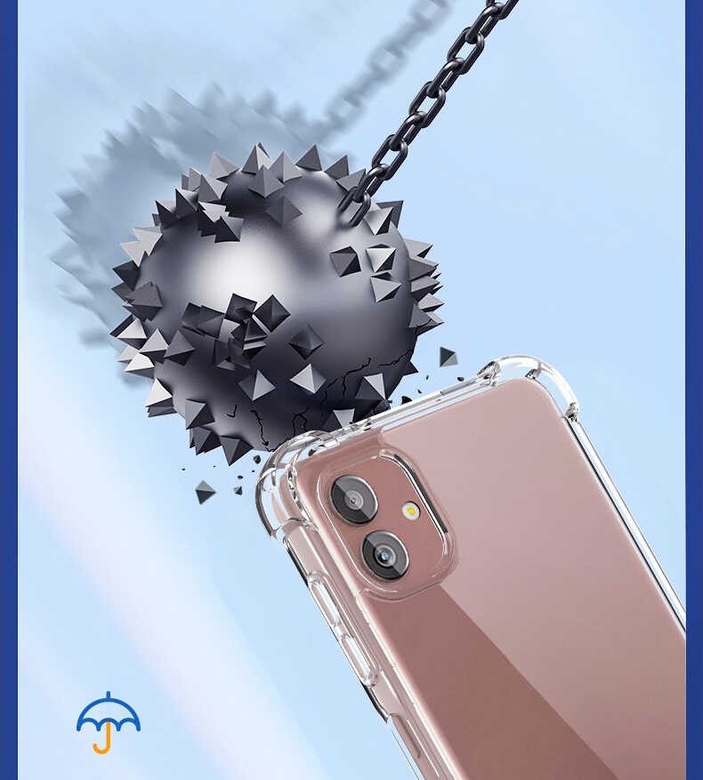Galaxy A04 Kılıf Zore Nitro Anti Shock Silikon