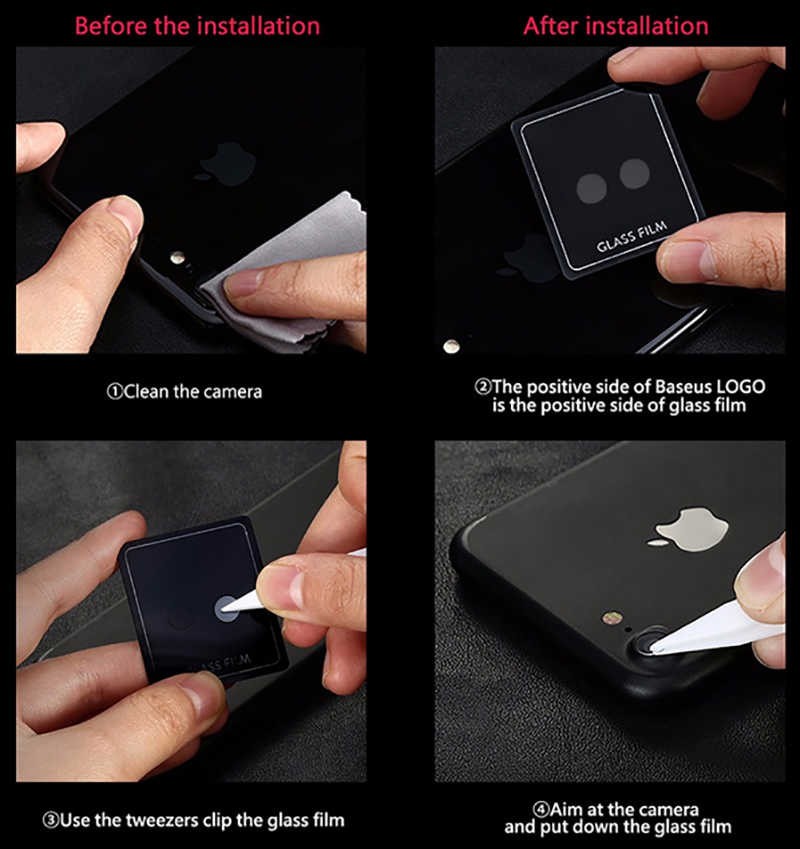 Apple iPhone SE 2022 Zore Kamera Lens Koruyucu Cam Filmi