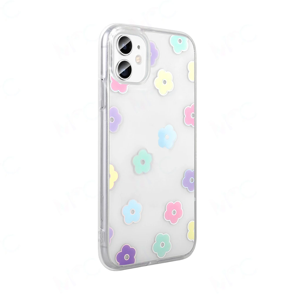 Apple iPhone 11 Kılıf Şeffaf Figürlü Zore Folk Sert Kapak