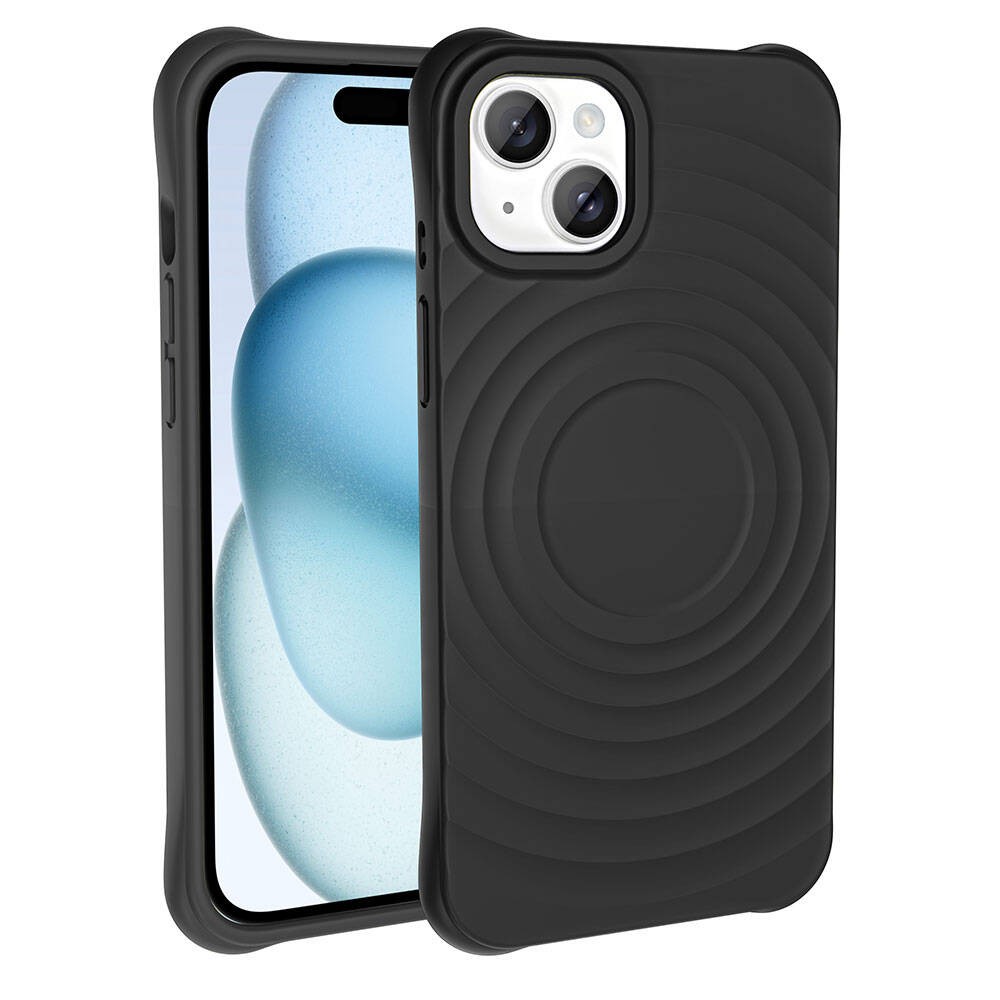 Apple iPhone 14 Plus M-safe Şarj Özellikli Airbagli Mat Görünümlü Zore Hepi Kapak