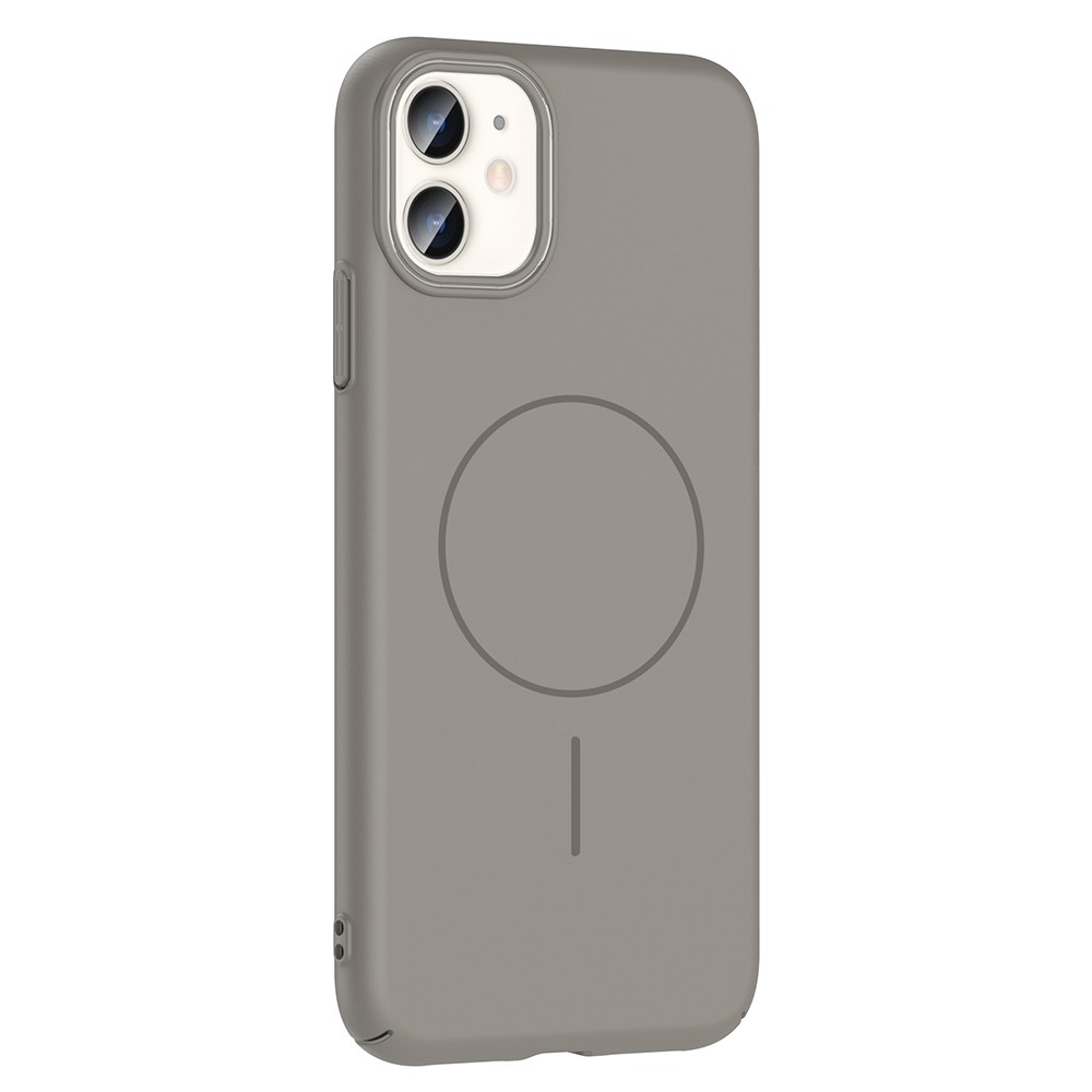 Apple iPhone 11 Kılıf M-safe Şarj Özellikli Zore Ruby Sert Kapak