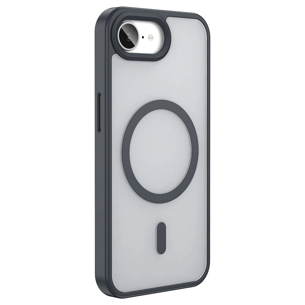 Apple iPhone 16E Kılıf M-safe Şarj Özellikli Mat Arka Yüzey Zore Sio Kapak